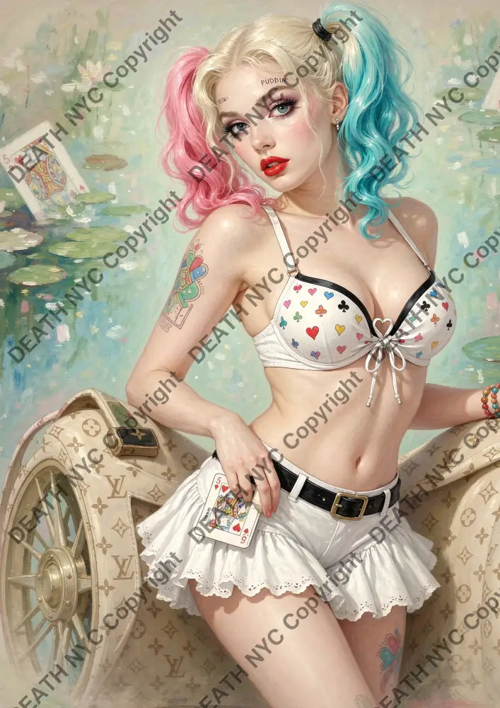 Auction ’CE607 quin’ art print 45x32cm (Edition of 100) - Art Print