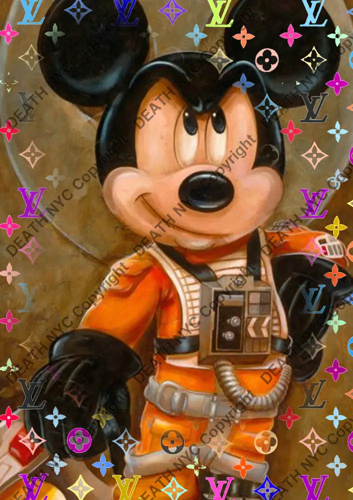 Auction ’Ce916 mouse’ art print 45x32cm (Edition of 100) - Art Print