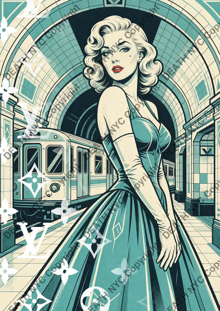 Auction ’CE97 monr’ art print 45x32cm (Edition of 100) - Art Print