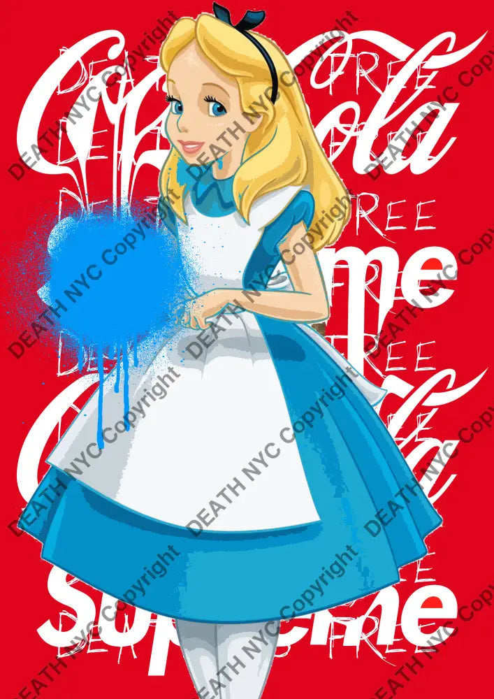 Auction ’cok alice’ art print 45x32cm (Edition of 100) Art Print