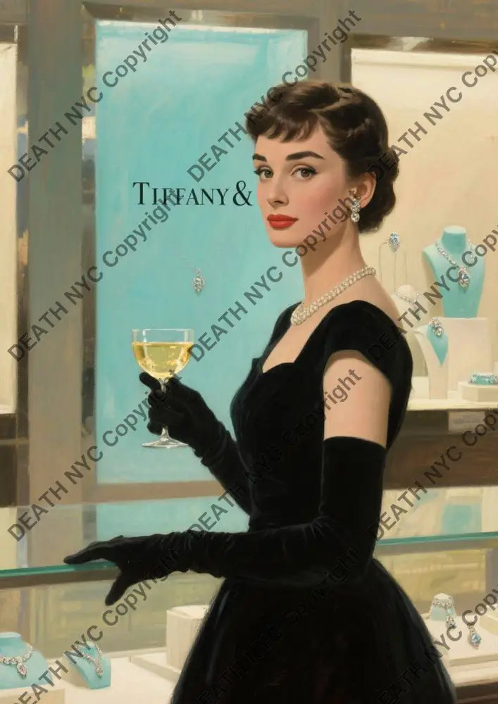 Auction ’DA109 audrey. ’ art print 45x32cm (Edition of 100) - Art Print