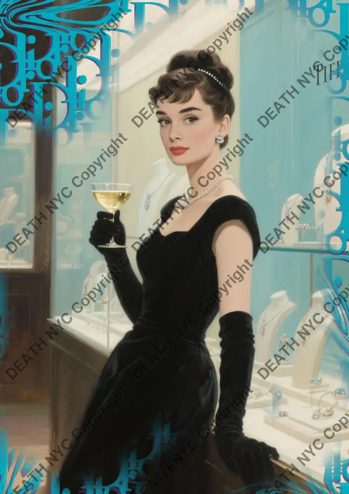 Auction ’DA113 audrey’ art print 45x32cm (Edition of 100) Art Print