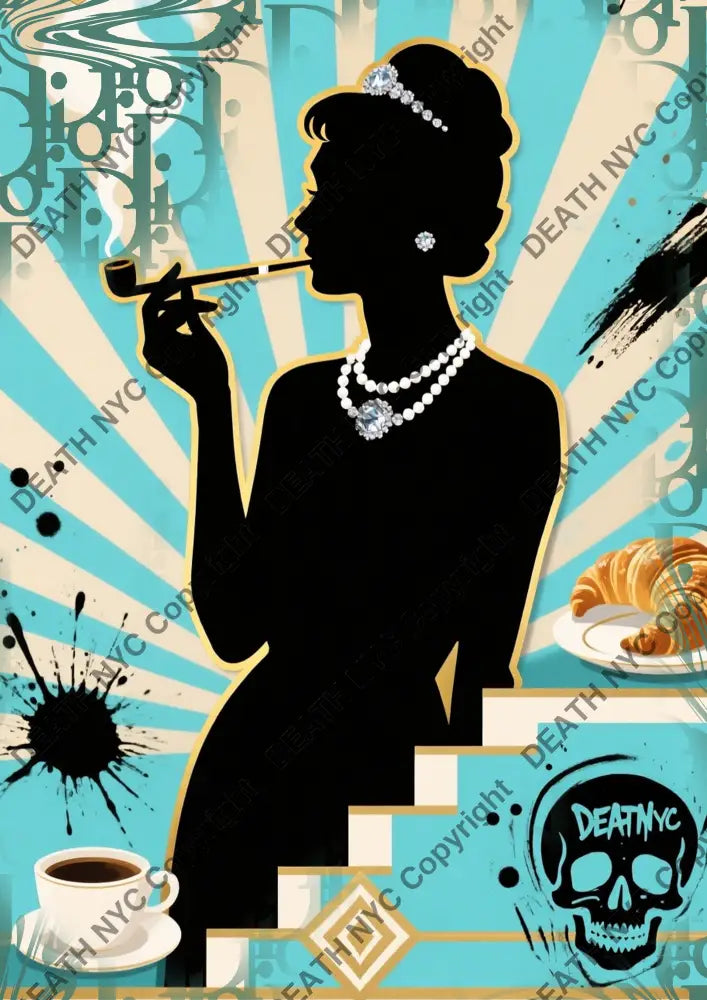 Auction ’DA157 audrey’ art print 45x32cm (Edition of 100) Art Print