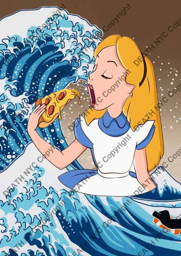 Auction ’DA171 alice’ art print 45x32cm (Edition of 100) Art Print
