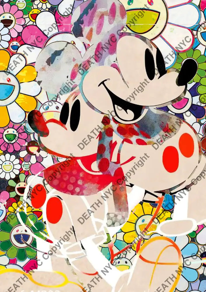 Auction ’DA176 mouse’ art print 45x32cm (Edition of 100) Art Print