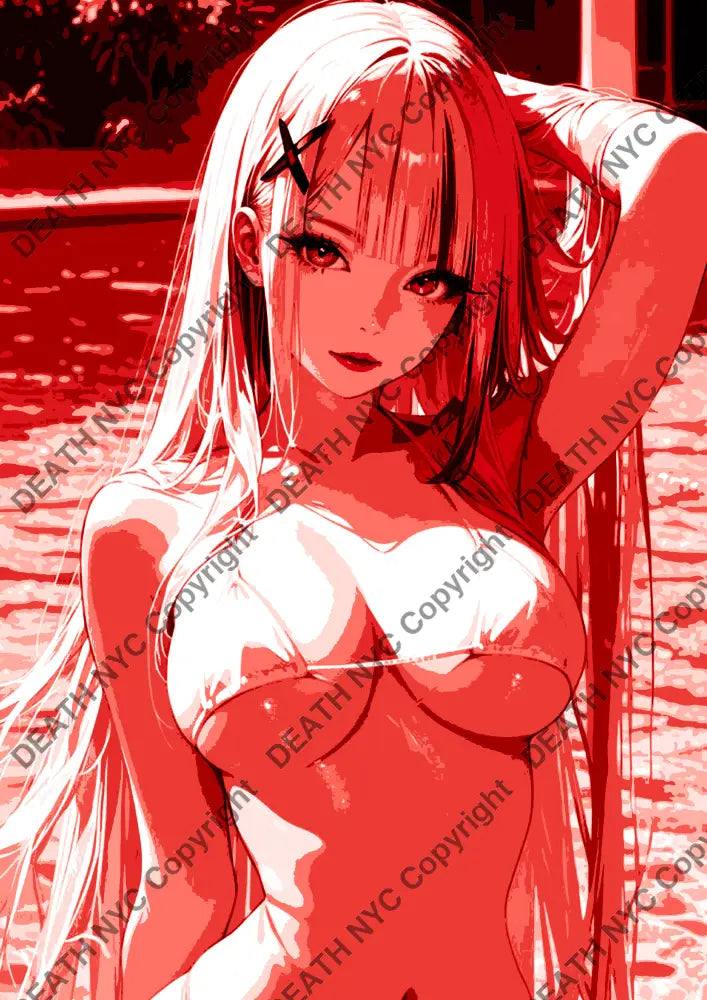 Auction ’DA191 girl’ art print 45x32cm (Edition of 100) Art Print