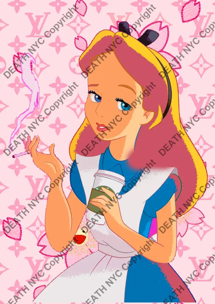 Auction ’DA229 alice’ art print 45x32cm (Edition of 100) Art Print