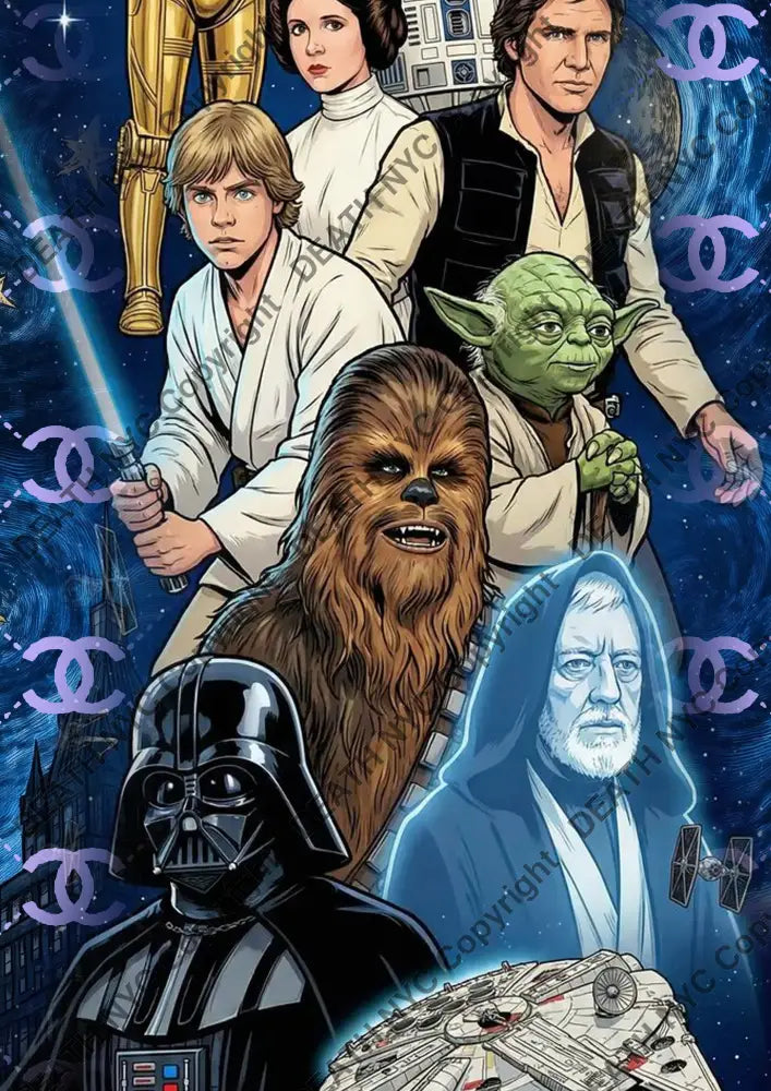 Auction ’DA344 star’ art print 45x32cm (Edition of 100) Art Print