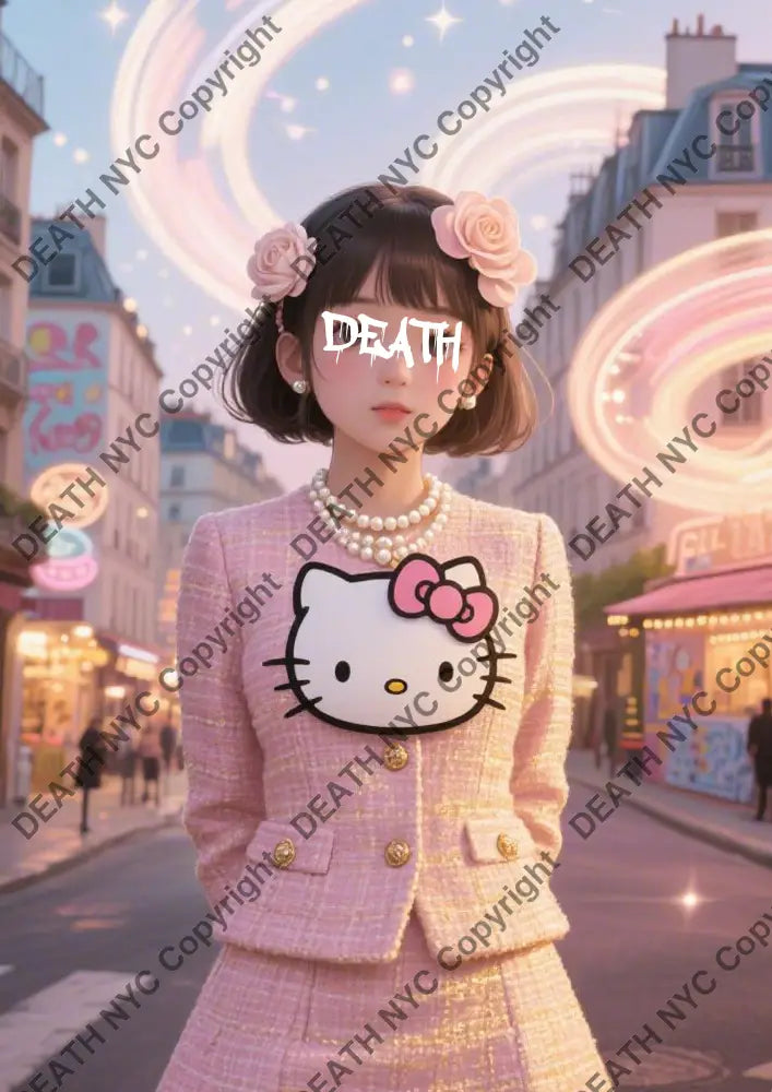 Auction ’DA356 ch kitty’ art print 45x32cm (Edition of 100) Art Print