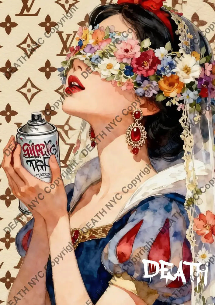 Auction ’DA396 snow’ art print 45x32cm (Edition of 100) Art Print