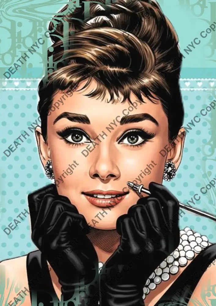 Auction ’DA60 audrey’ art print 45x32cm (Edition of 100) Art Print