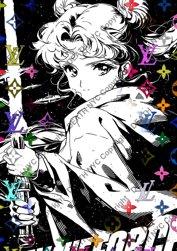 Auction ’db985 moon’ art print 45x32cm (Edition of 100) - Art Print