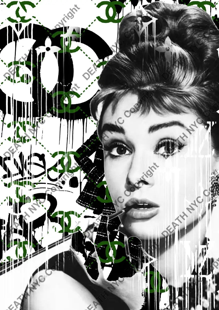 Auction ’DC192 audrey’ art print 45x32cm (Edition of 100) - Art Print