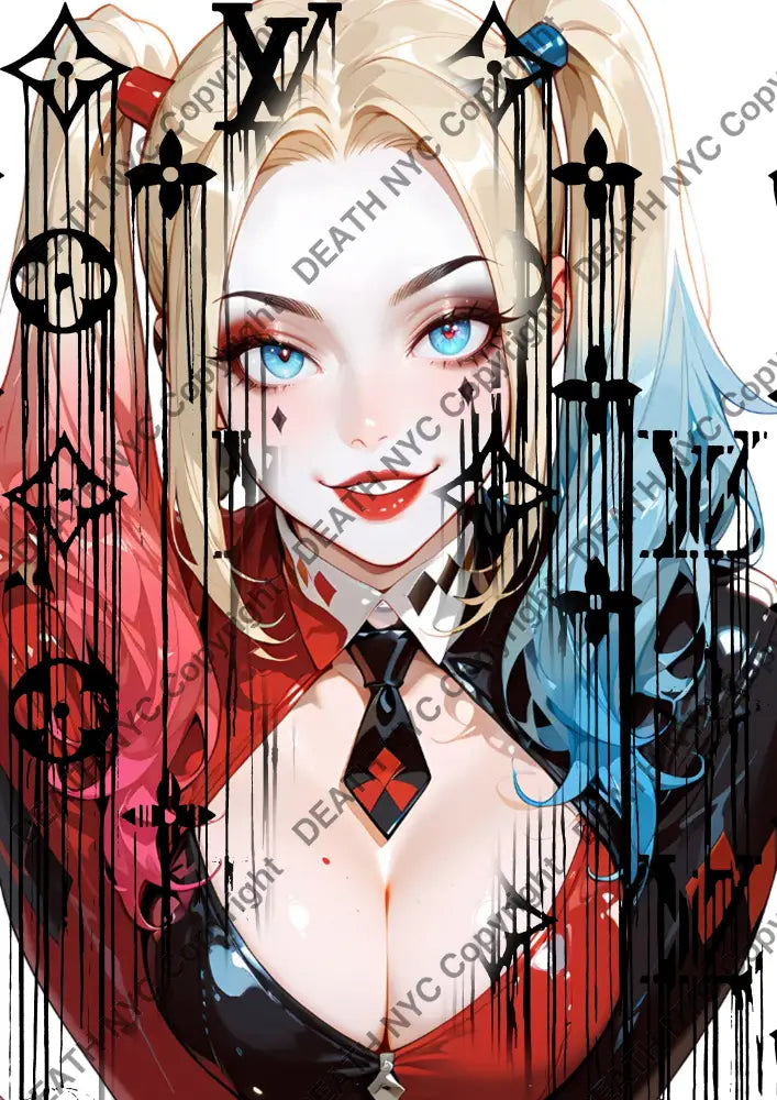 Auction ’DC216 quin’ art print 45x32cm (Edition of 100) - Art Print