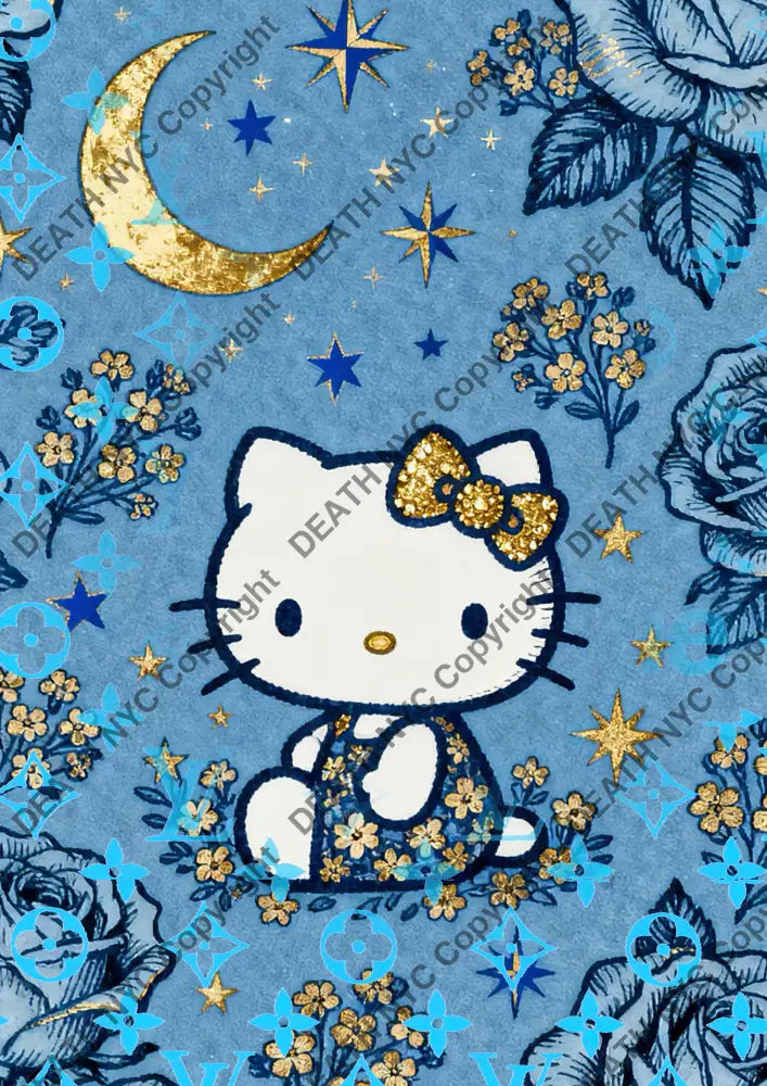 Auction ’DC296 kitty’ art print 45x32cm (Edition of 100) - Art Print