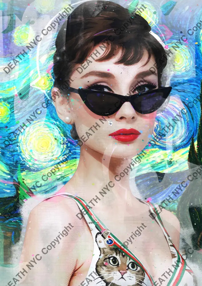 Auction ’DC391 audrey’ art print 45x32cm (Edition of 100) - Art Print