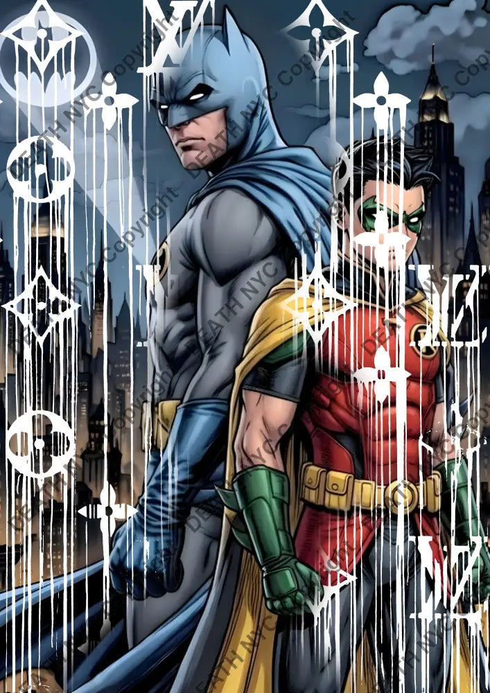 Auction ’DC585 bat’ art print 45x32cm (Edition of 100) - Art Print