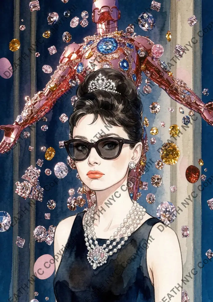 Auction ’DC660 audrey’ art print 45x32cm (Edition of 100) - Art Print