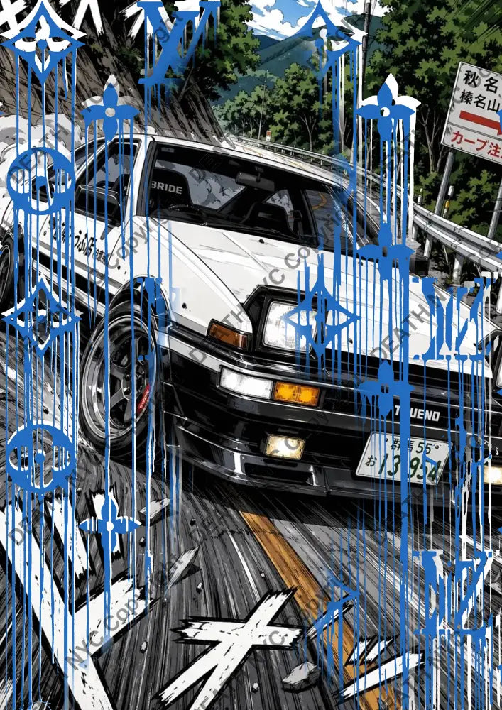 Auction ’DC716 b m’ art print 45x32cm (Edition of 100) - Art Print