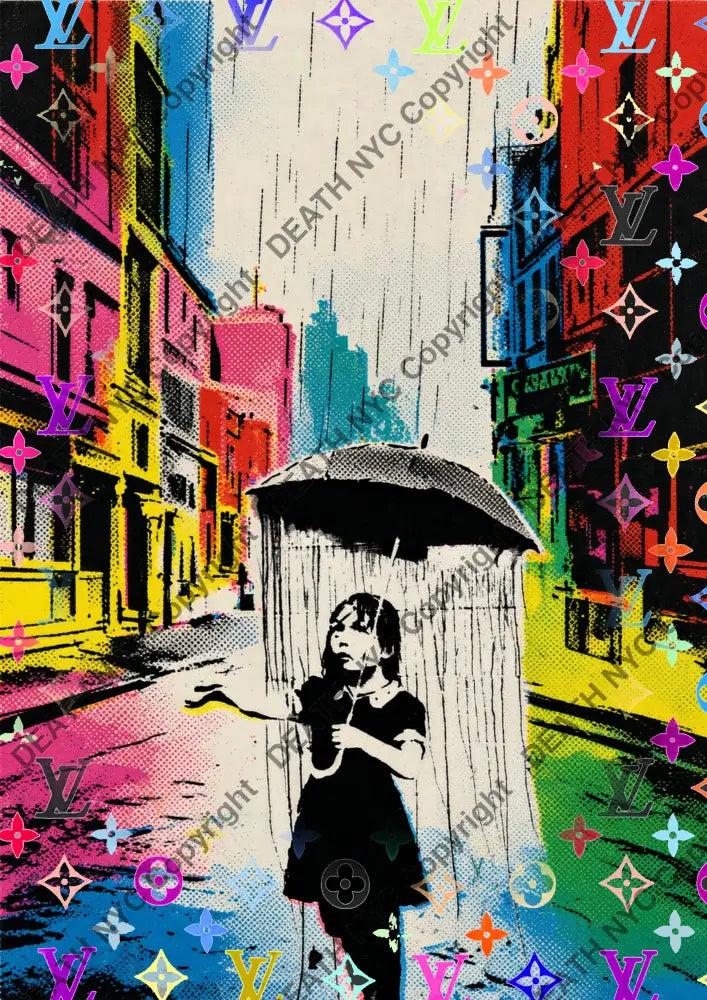 Auction ’DC814 bank’ art print 45x32cm (Edition of 100) - Art Print