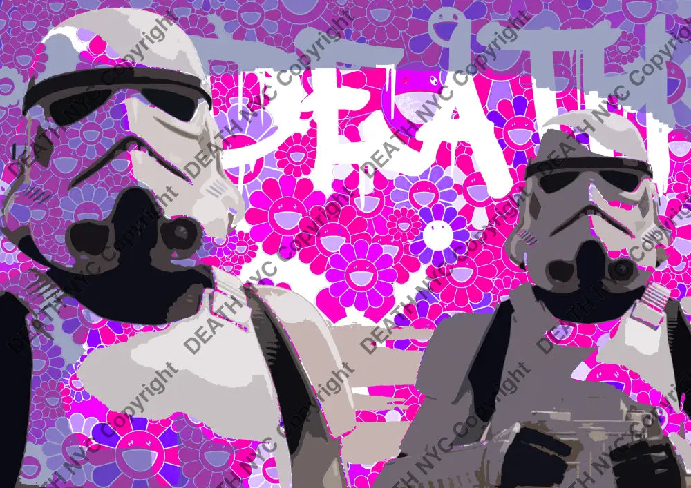 Auction ’death troop 2 ’ art print 45x32cm (Edition of 100) Art Print