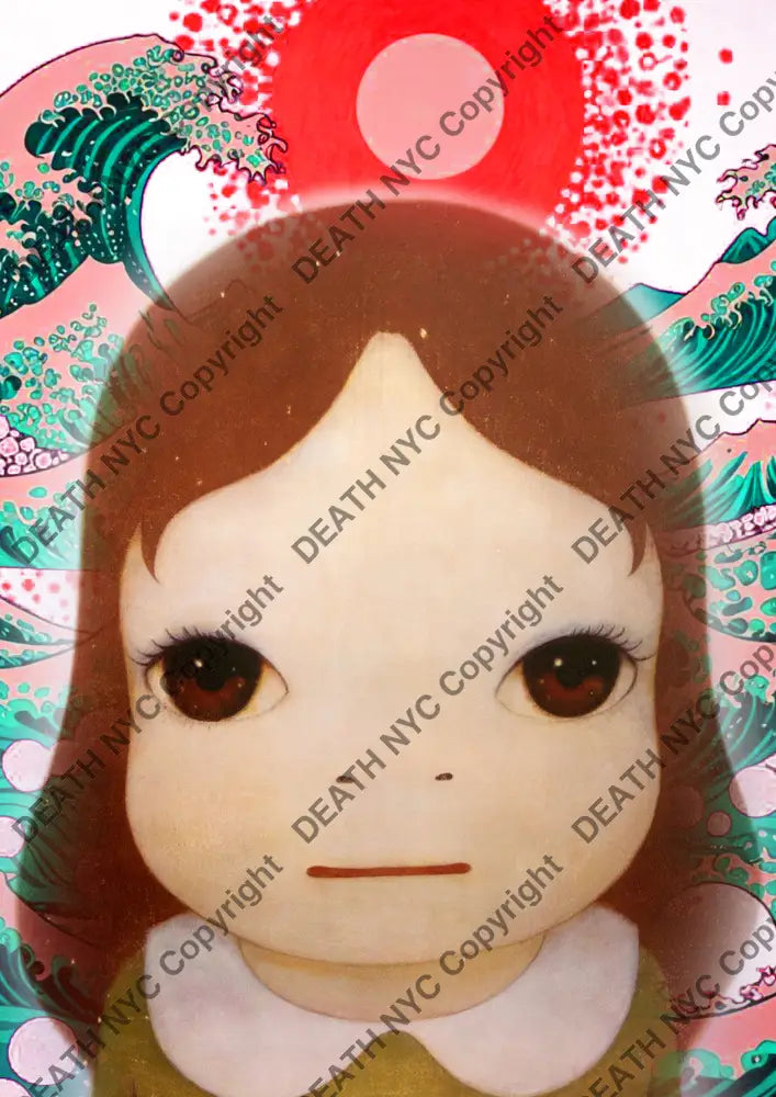 Auction ’DEATHAO78 girl’ 45x32cm (Edition of 100) Art Print