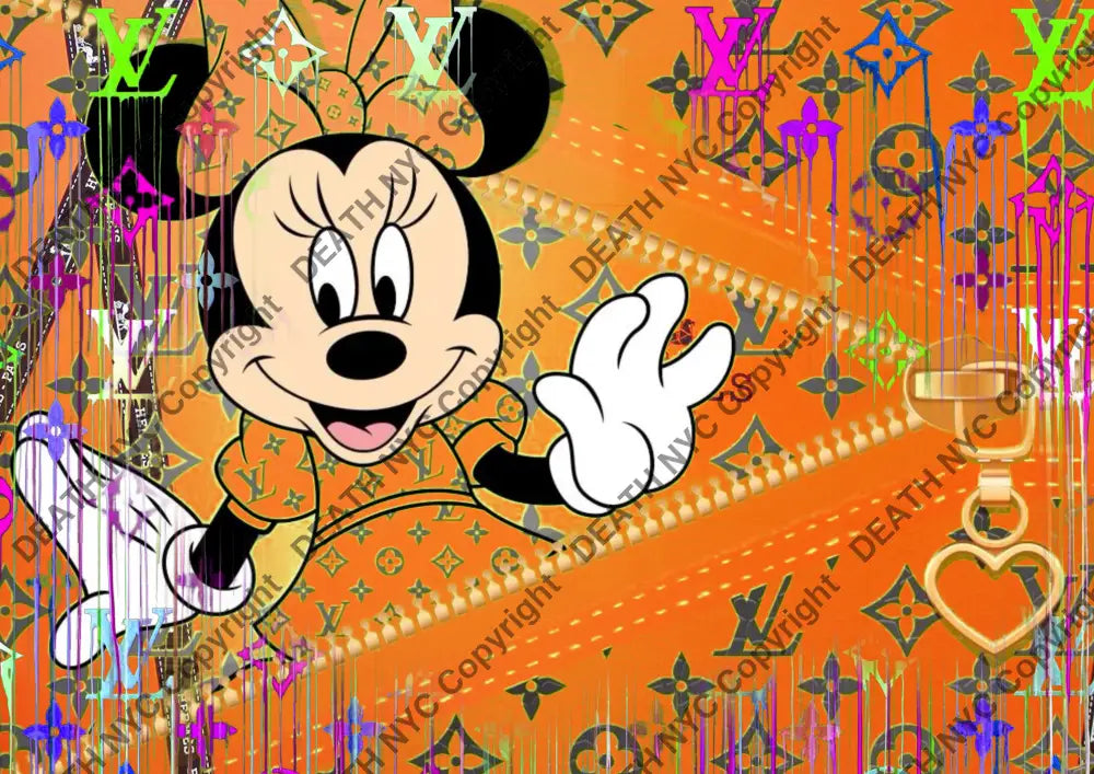 Auction ’DEATHAW162 mouse ’ 45x32cm (Edition of 100) Art Print