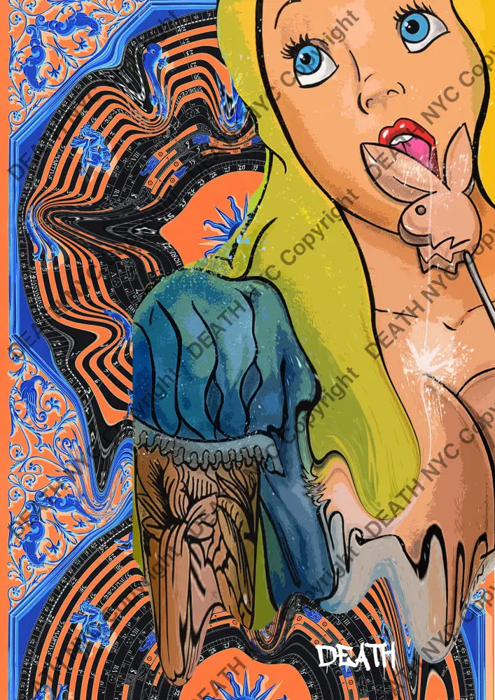 Auction ’DEATHS1309 alice’ 45x32cm (Edition of 100) Art Print