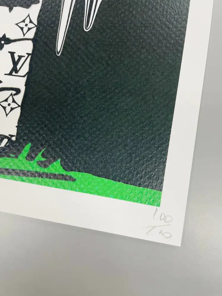 Auction ’Dog A e hse’ 45x32cm (Edition of 100*) (2020) Art Print