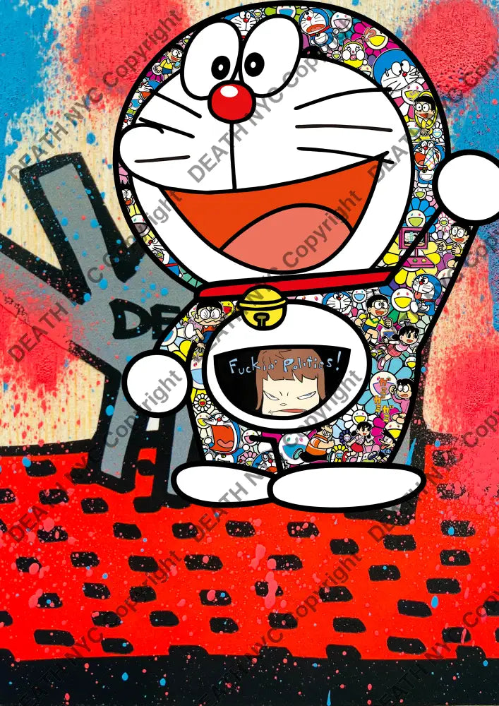 Auction ’Dog dmon 1 * ’ art print 45x32cm (Edition of 100) - Art Print