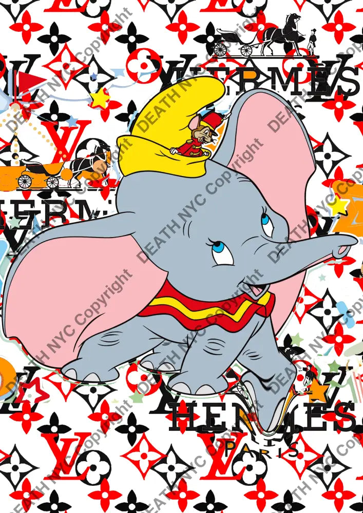 Auction ’dumb L’ art print 45x32cm (Edition of 100) Art Print