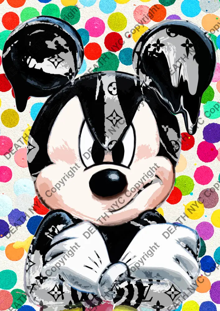 Auction ’F1210 mouse’ art print 45x32cm (Edition of 100) Art Print