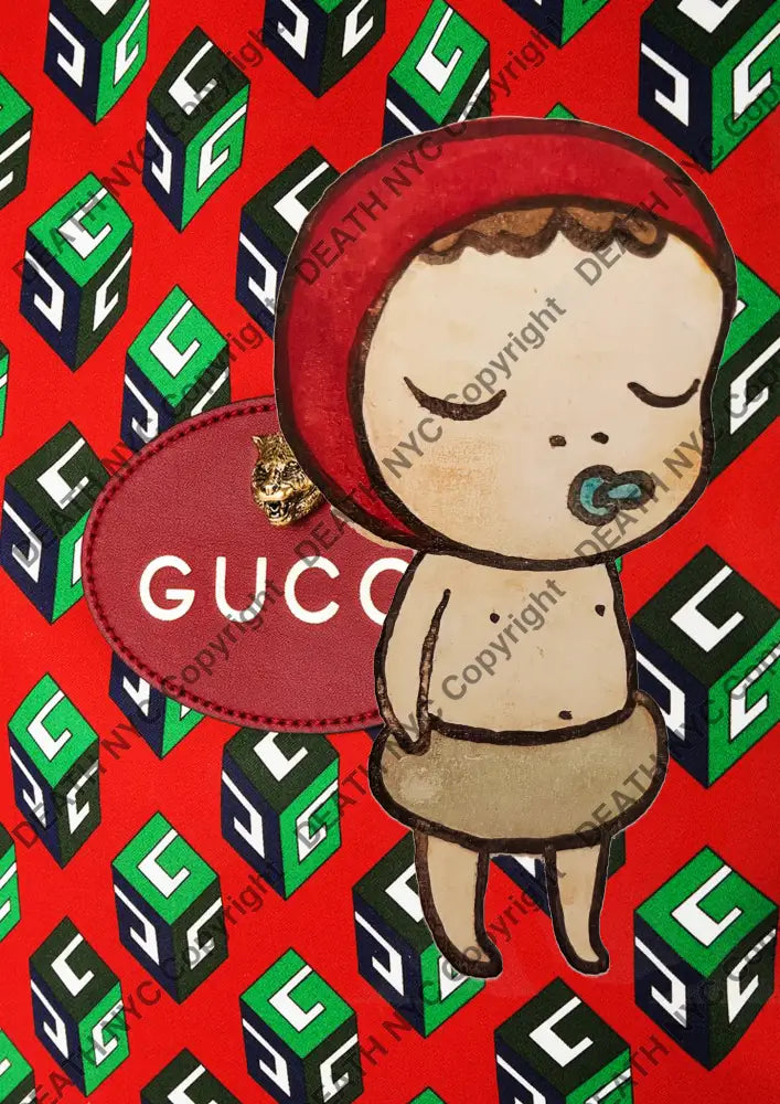 Auction ’F392 girl’ 45x32cm (Edition of 100) Art Print
