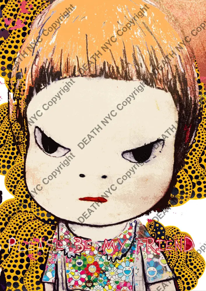 Auction ’F46 girl’ art print 45x32cm (Edition of 100) Art Print