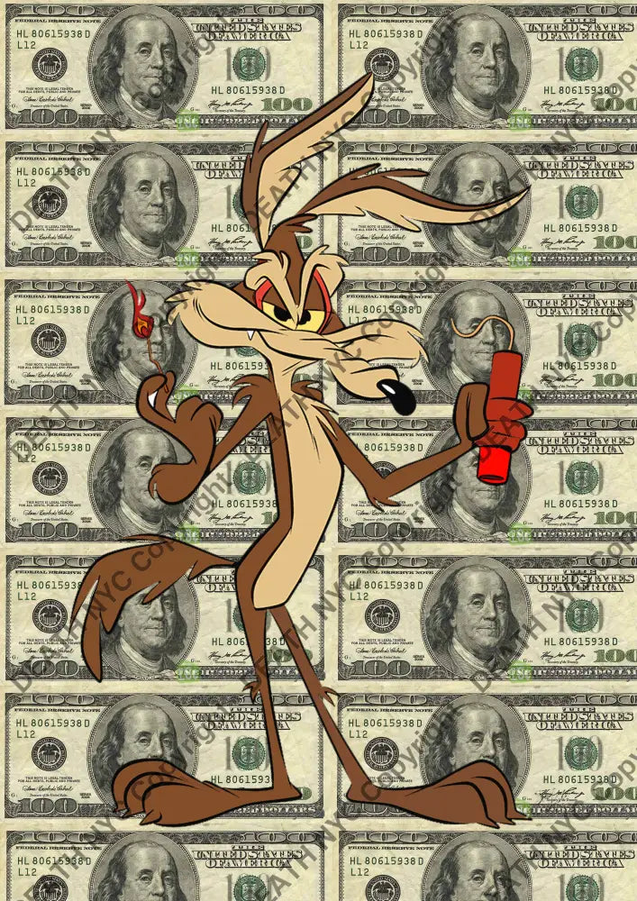 Auction ’G240 bun’ art print 45x32cm (Edition of 100) Art Print