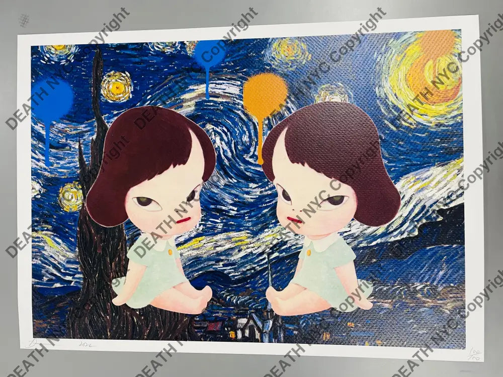 Auction ’girl double starr’ 45x32cm (Edition of 100) Art Print