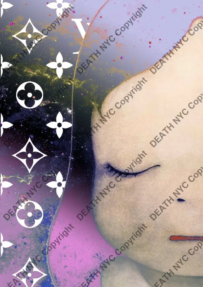 Auction ’girl new mix 4’’ 45x32cm (Edition of 100) Art Print