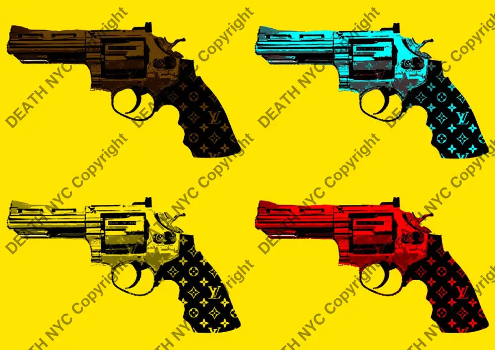 Auction ’gun 4 ’ art print 45x32cm (Edition of 100) - Art Print