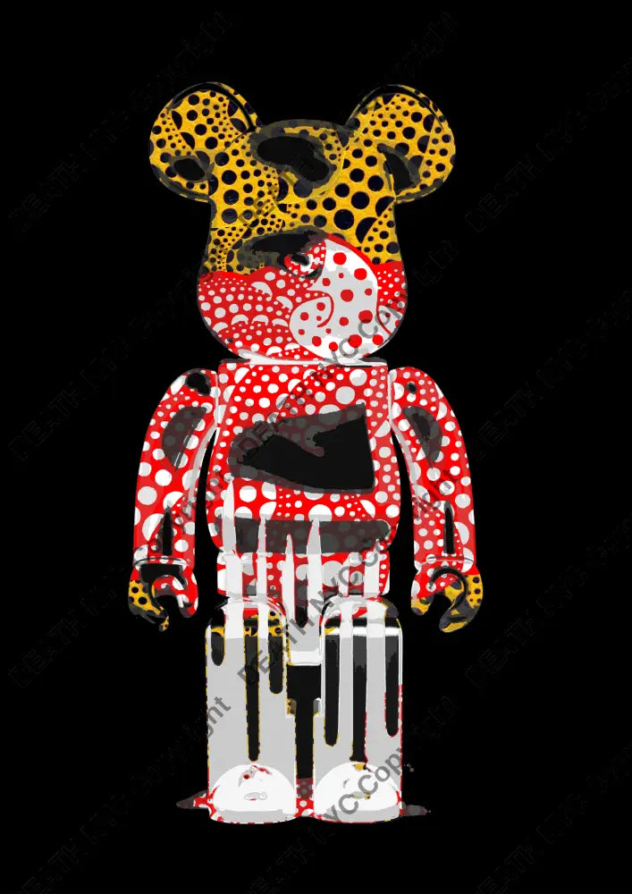 Auction ’J499 bear’ art print 45x32cm (Edition of 100) Art Print