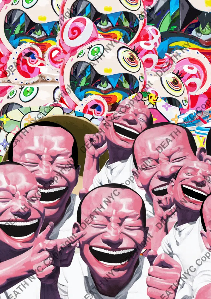 Auction ’K276 haha’ art print 45x32cm (Edition of 100) - Art Print