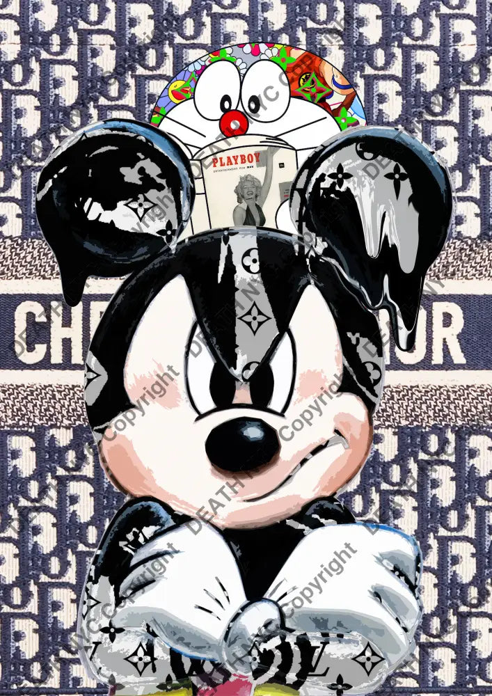 Auction ’K502 mouse’ 45x32cm (Edition of 100) Art Print