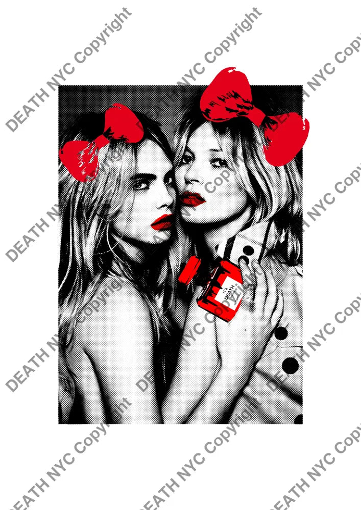 Auction ’kate cara’ art print 45x32cm (Edition of 100) - Art Print