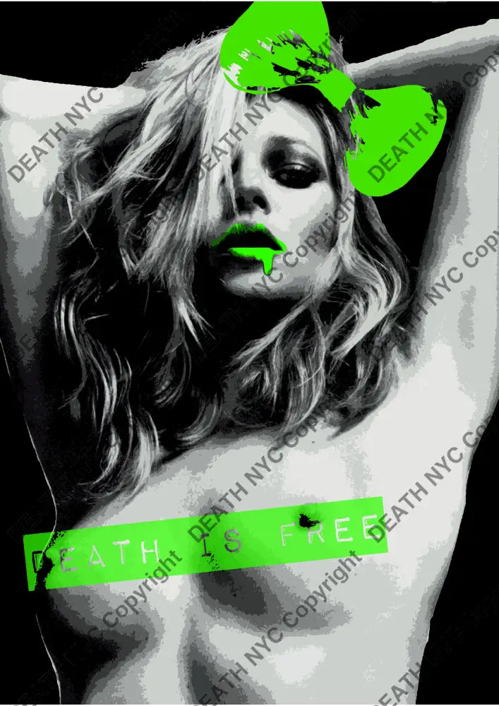 Auction ’kate m drip death g ’ art print 45x32cm (Edition of 100) - Art Print