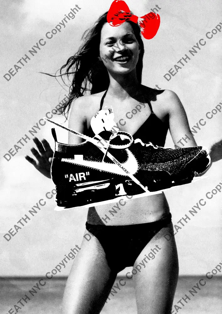 Auction ’kate moss air 2. ’ art print 45x32cm (Edition of 100) - Art Print