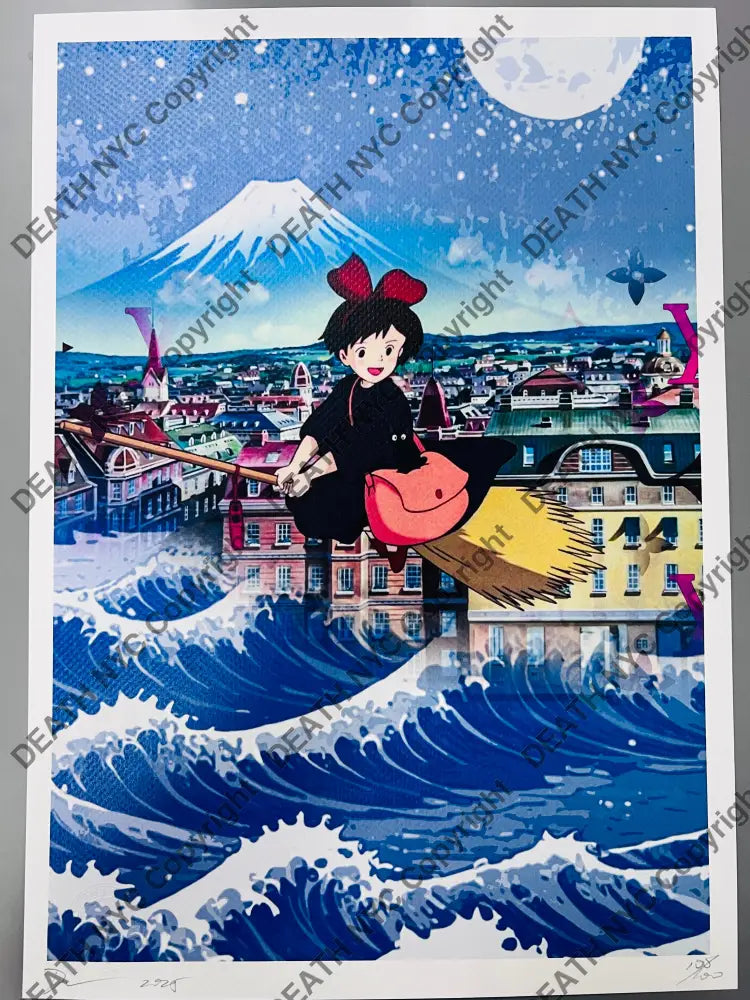 Auction ’ki Fuji’ 45x32cm (Edition of 100) Art Print