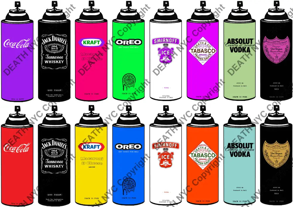 Auction ’large spray’ art print 45x32cm (Edition of 100) Art Print