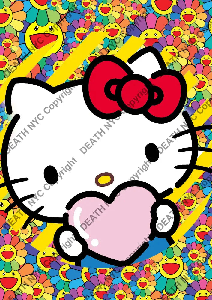 Auction ’M4058 kitty ’ art print 45x32cm (Edition of 100) Art Print