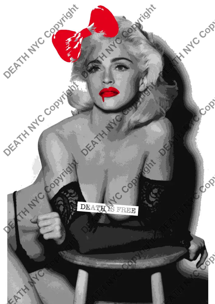 Auction ’madonn n d’ 45x32cm (Edition of 100) Art Print