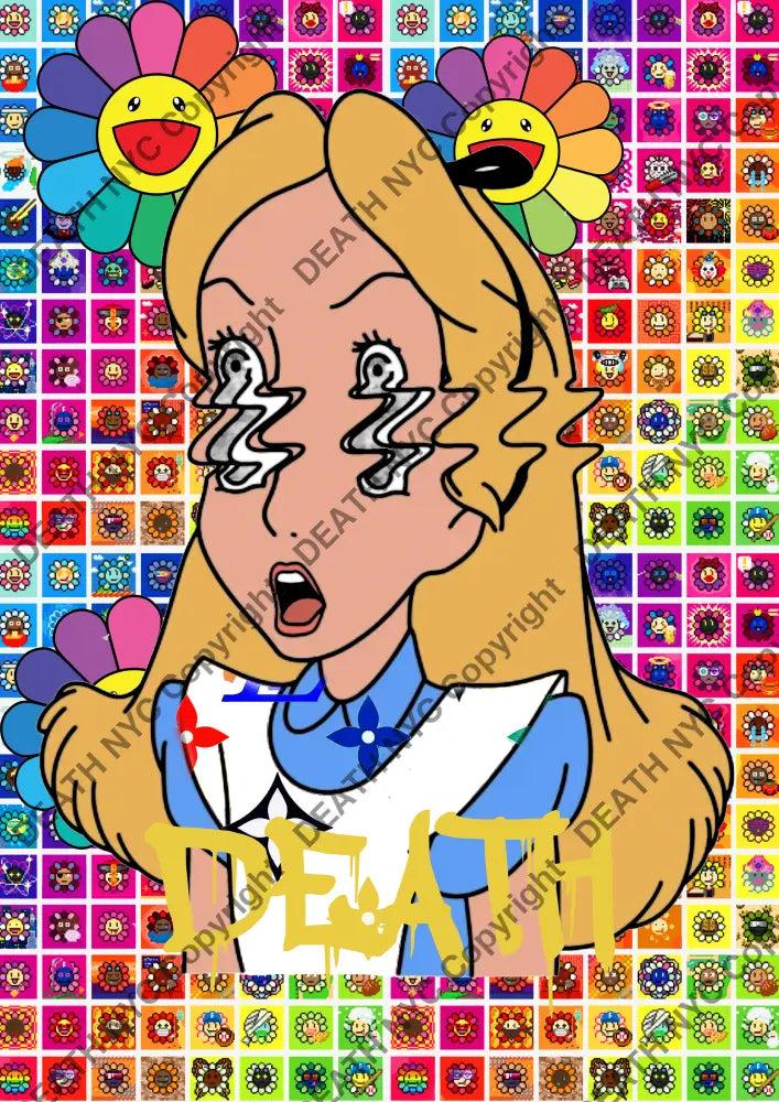 Auction ’MB694 alice ’ art print 45x32cm (Edition of 100) - Art Print