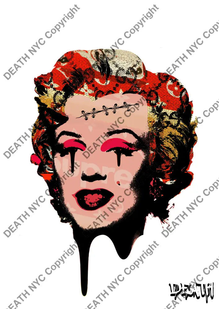 Auction ’MC43 monr’ art print 45x32cm (Edition of 100) Art Print